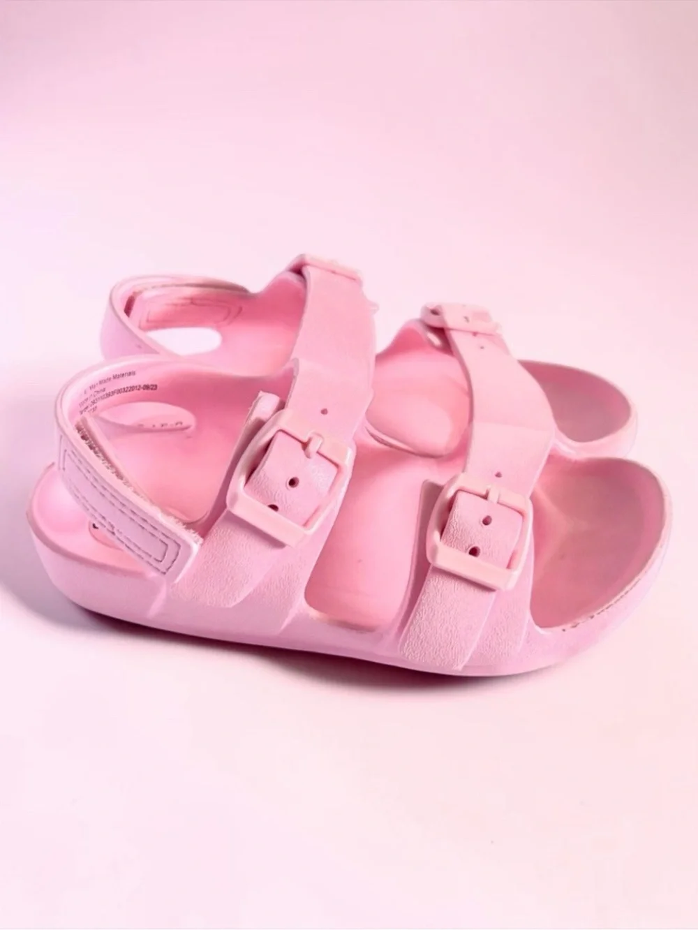Cat & Jack Toddler Girls Sandals Bubblegum Pink Comfort Size 11 EUC